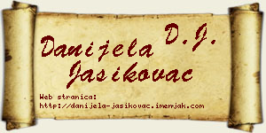 Danijela Jasikovac vizit kartica